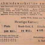DR-Infla - Berlin-Wilmersdorf 6.9.23 15.000 M. Postfreistempel Drucksachenkarte