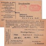 DR-Infla - Berlin-Wilmersdorf 6.9.23 15.000 M. Postfreistempel Drucksachenkarte