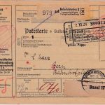 DR - Berlin-Schöneberg 19289 Gebühr bezahlt Paketkarte/Selbstbucher i.d. SCHWEIZ