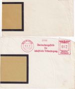 DR - Berlin 1937/40 Überwachungs-/Reichsstellen versch. AFS 7 Briefstücke/-vds