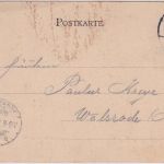 Berlin - Wiener Straße Hochbahnstation sw-AK gelaufen 1901