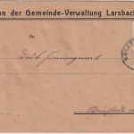 Bayern - 2x30 Pfg. Dienst-Abschied Brief Wolnzach - Neustadt a/D. 21.6.20