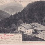 Bayern - Inzell 1904 unfrankierte Karte "Aus dem Briefkasten" n. Nürnberg
