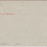 Bayern - Hüttenheim 17.6.14 10 Pfg. Luitpold Ganzsache/Kartenbrief n Bermaringen