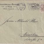 DR - Leipzig 13 - 8.8.02 Bickerdike Flaggenstempel Drucksache n. München