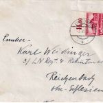 DR - 12 Pfg. Gautheater Saarpfalz Oberrand Brief Ampfelwang - Reichenbach 1939