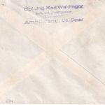 DR - 12 Pfg. Gautheater Saarpfalz Oberrand Brief Ampfelwang - Reichenbach 1939