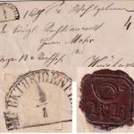 Bayern - Marktheidenfeld 3/1 HKS Postvorschußbrief n. Würzburg ca. 1855