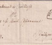 Bayern - Brückenau 8/8 HKS Drucksache/Dienstbrief n. Waizenbach (1860)