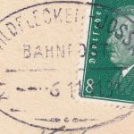 Bayern - Brückenau Cafe Restaurant Villa Erholung sw-AK gelaufen/Bahnpost 1931