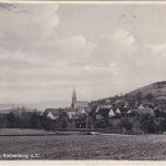 DR - Bockenfeld ü. Rothenburg o.T. Landpost-Ra2 entspr. AK n. Lehrberg 1936