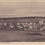 Bayern - Gundelsheim (Schwaben) Ortsansicht sw-AK gelaufen Moehren 1928