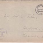 DR - Sensburg 2.9.40 Feldpostbrief (Inf.Ers.Btl. 389) n. Herford - mit Inhalt