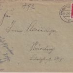 DR - Nasielsk (Südostpreussen) 4.12.43 Brief n. Nürnberg - mit Inhalt