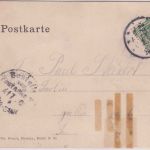 Ostpreussen - Knoblock Posthilfsstelle Kapelle etc. sw-Mehrbild-AK gelaufen 1903