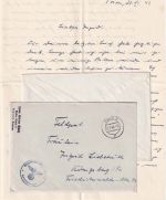 DR - Posen 9 22.11.42 Feldpostbrief n. Königsberg Opr. - mit Inhalt