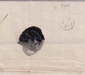 Preussen - Swinemünde 26/6 Fingerhut-K1 Portobrief n. Stettin ca. 1840