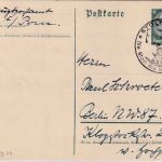DR - Stolp (Pomm.) "Die Stadt des Stolper Jungchen" Handwerbestempel Karte 1936