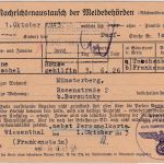 DR - Wiesenthal ü. Münsterberg (Schles.) Landpost-Ra2 Karte n. Münsterberg 1943