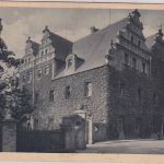 DR - Waldenburg (Schles.) 9.2.45 6 Pfg. AH AK Schloss Waldenburg n. Biehla