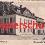 Schlesien - Reimswaldau Langwaltersdorf Gasthaus zum Hornschloß sw-AK ca. 1935
