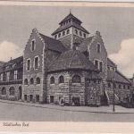 Schlesien - Striegau Städtisches Bad sw-AK ungebraucht ca 1935