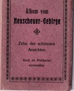 Schlesien - Heuscheuer Leporello mit 10 sw-Ansichtskarten ca. 1930