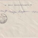 Saarland - Volkshilfe 1952 ua. Einschreibebrief Saarbrücken Ludwigsburg 13.12.52