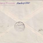 Saarland - Volkshilfe 1952 u.a. Einschreibebrief Homburg - Stuttgart 15.12.52