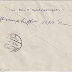 Saarland - Volkshilfe 1952 ua. Einschreibebrief Saarbrücken Ludwigsburg 13.12.52