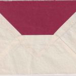 Saarland - 2x15 Fr. Freimarke/Zwischensteg Brief Saarbrücken 25.8.52