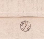 Württemberg - Sulzbach a/M Postablage Neulautern Dienstbrief n. Spiegelberg 1869