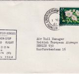 England - British European Airways BEA Erstflug London Berlin 1.11.1964