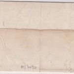 Württemberg - Ellwangen 30. APR 181 blauer Steigbügelstpl. Portobrief 1849