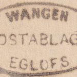 Württemberg/Bayern - Wangen Postablage Eglofs Dienstbrief n. Heimenkirch 1867