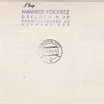 DDR - CSA Erstflug Berlin/Ost Prag 4.12.64 Luftpostkarte