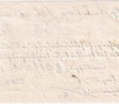 Württemberg - Waiblingen 1823 Fahrpost-Aufgabeschein (Wertpaket) m. Ortsvordruck