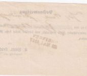Württemberg - Öhringen 29. MAI 1867 L2 Aufgabeschein f. Postanweisung