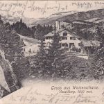 Österreich/Bayern - Postablage Walserschanz (Vorarlbg.) L2 Karte Oberstdorf 1901
