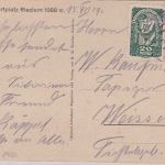 Österreich - 20+6 H. Freimarken Karte Riezlern - Weissenstadt 15.7.19