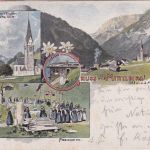 Österreich - Eil-/Porto-/Freimarken Mischfrankatur Karte Riezlern Okt. 1919