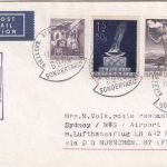 Österreich - LH-Erstflug München Sydney Zuleitungspost Kleinwalstertal ! 12.9.72