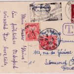DDR - 24 Pfg. Pieck unterfrankierte Karte n. FRANKREICH Berlin 20.3.51 Nachporto