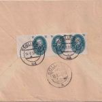 DDR - 1 DM Pieck + 3x16 Pfg. Akademie Nachnahme-Einschreibebrief Berlin 14.9.50