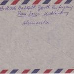 DDR - 1 DM Pieck u.a. Luftpostbrief n. BRASILIEN Barth - Rio de Janeiro 22.11.51