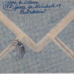 DDR - 1 DM + 5 Pfg. Pieck Luftpostbrief n. BRASILIEN Gera - Porto Alegre 18.3.53