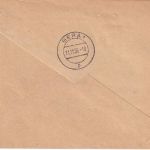 DDR - 2x30 Pfg 5-Jahresplan Ortseinschreibebrief Gera-Langenberg 10.11.56