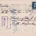 Bayern - 20 Pfg. Luitpold Brief n. USA München - Washington 1911