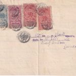 DR - Berlin 1923 300+100+2x10 M. Stempelmarken Darlehensschein