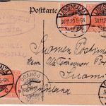DR - 6x10 Pfg. Germania Karte n. FINNLAND Langensalza - Porvoo 30.11.20